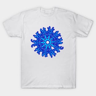 Blue Snowflake T-Shirt